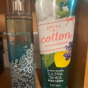 Sheer cotton lemonade
